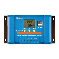 BlueSolar PWM-LCD&ampUSB 12/24V-10A