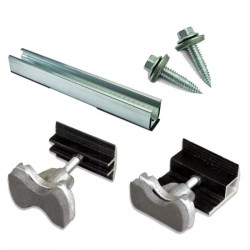 Zestaw do instalacji paneli fotowoltaicznych novotegra - 4 panele