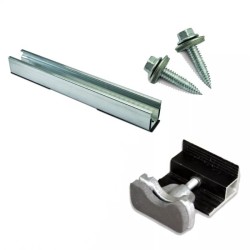 Zestaw do instalacji paneli fotowoltaicznych novotegra 1 panel