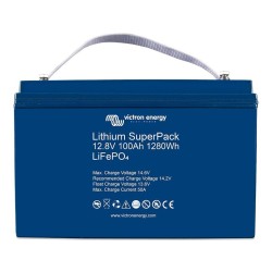 Lithium SuperPack 12,8V/100Ah High current (M8)
