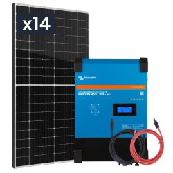 Elektrownia DC 48V 6.37 kWp do magazynu energii