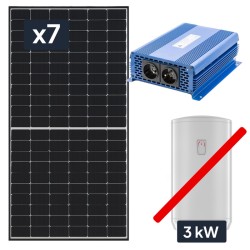 Solarny podgrzewacz wody 3kWp Panele słoneczne IBC Solar