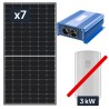 Solarny podgrzewacz wody 3kWp Panele słoneczne IBC Solar
