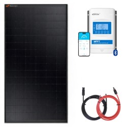 Zestaw do kampera panel sztywny 175W, regulator ładowania MPPT